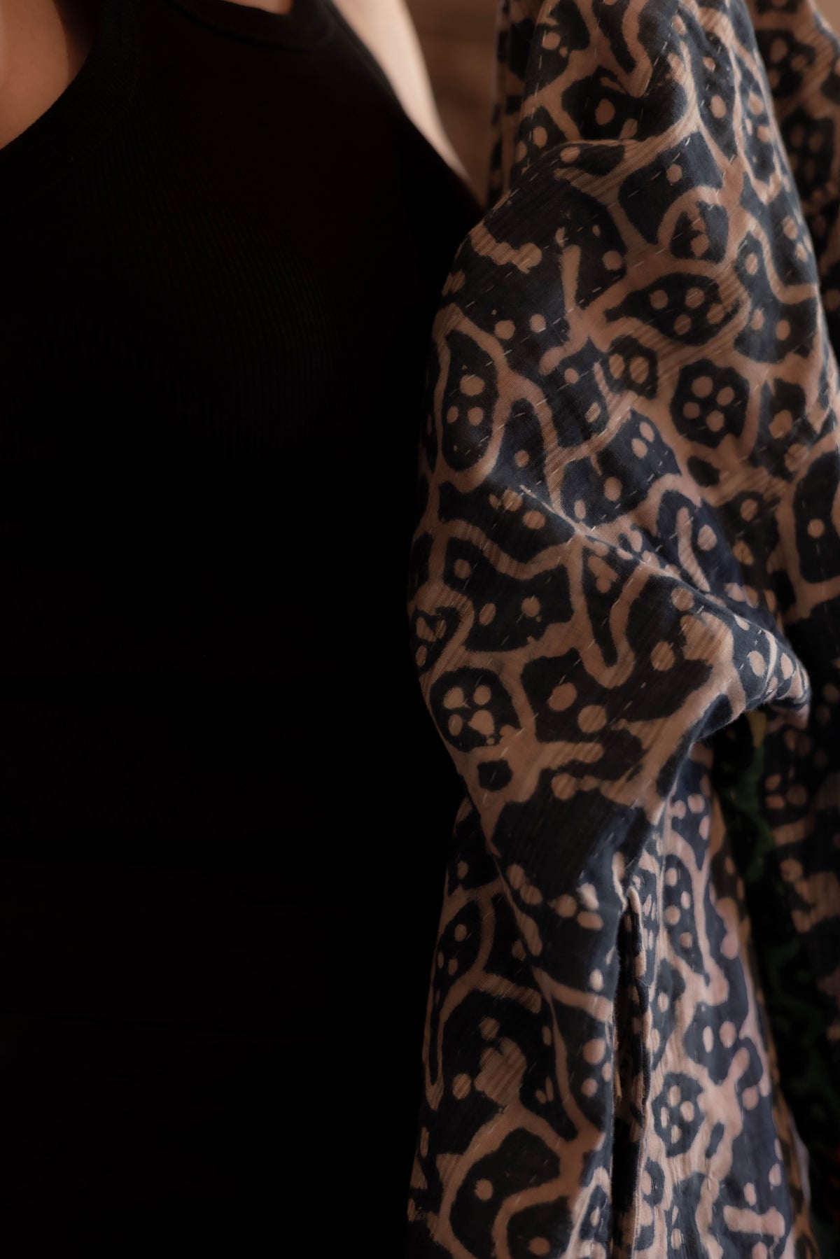 Kimono Blå