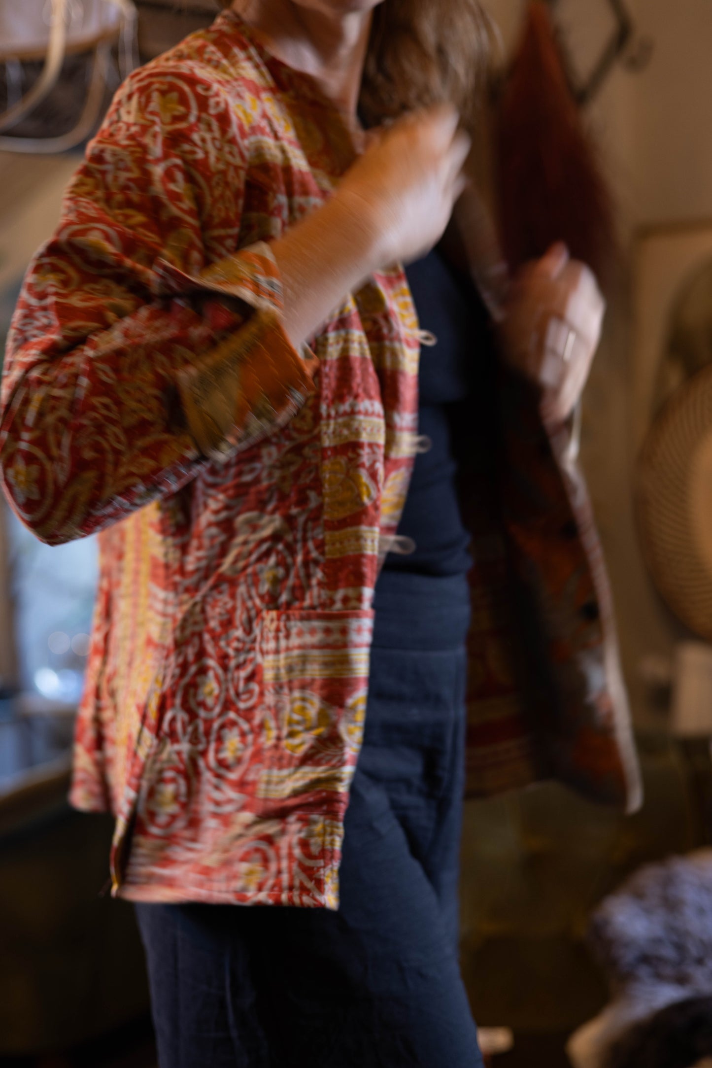 Kimono Röd