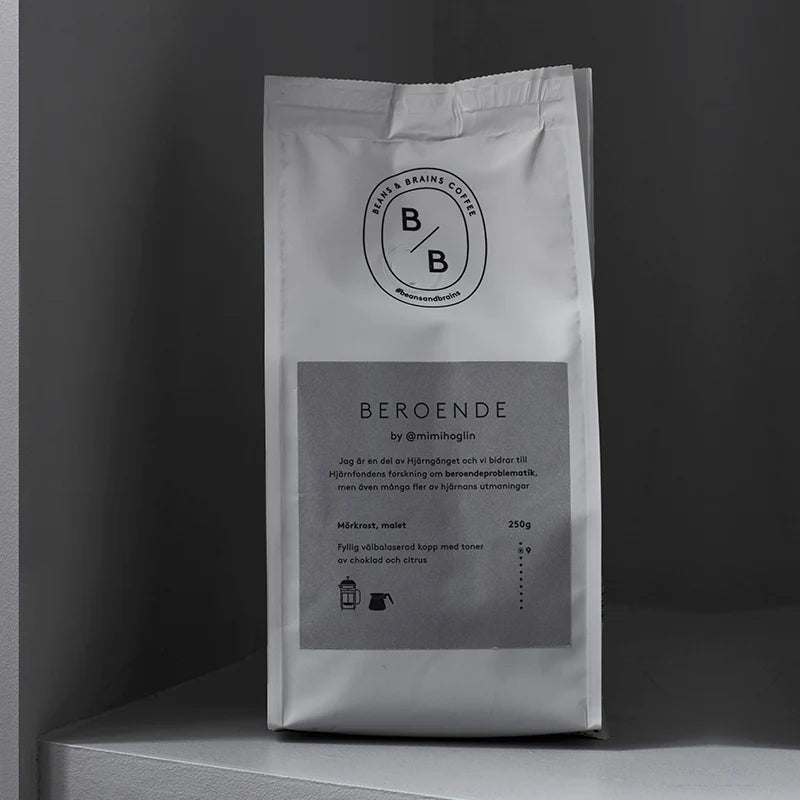 Beroende kaffe mörkrost - malet