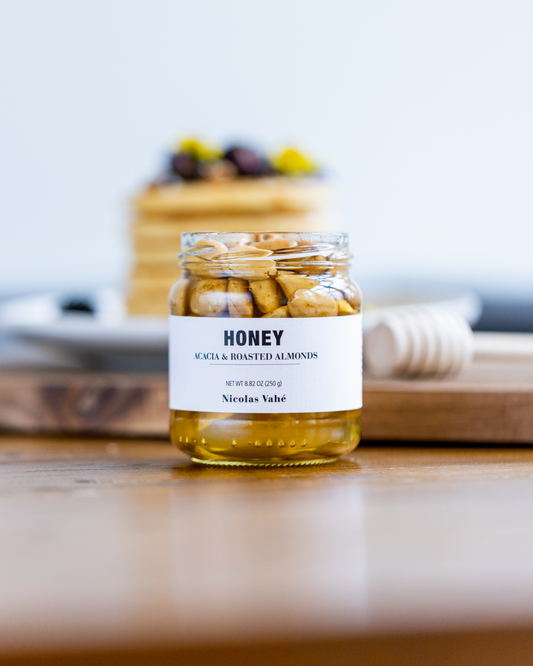 Honey, Acacia & roasted almonds, 250 g