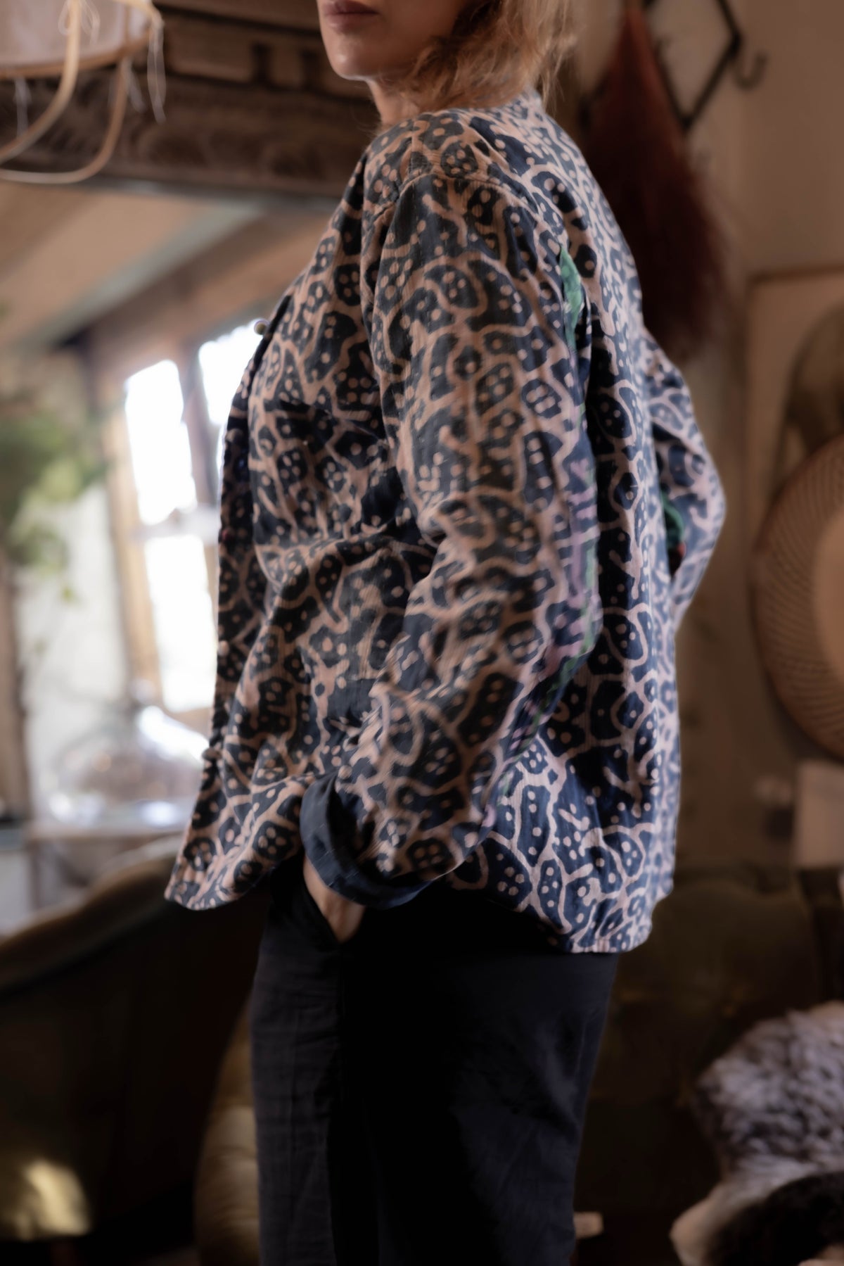 Kimono Blå