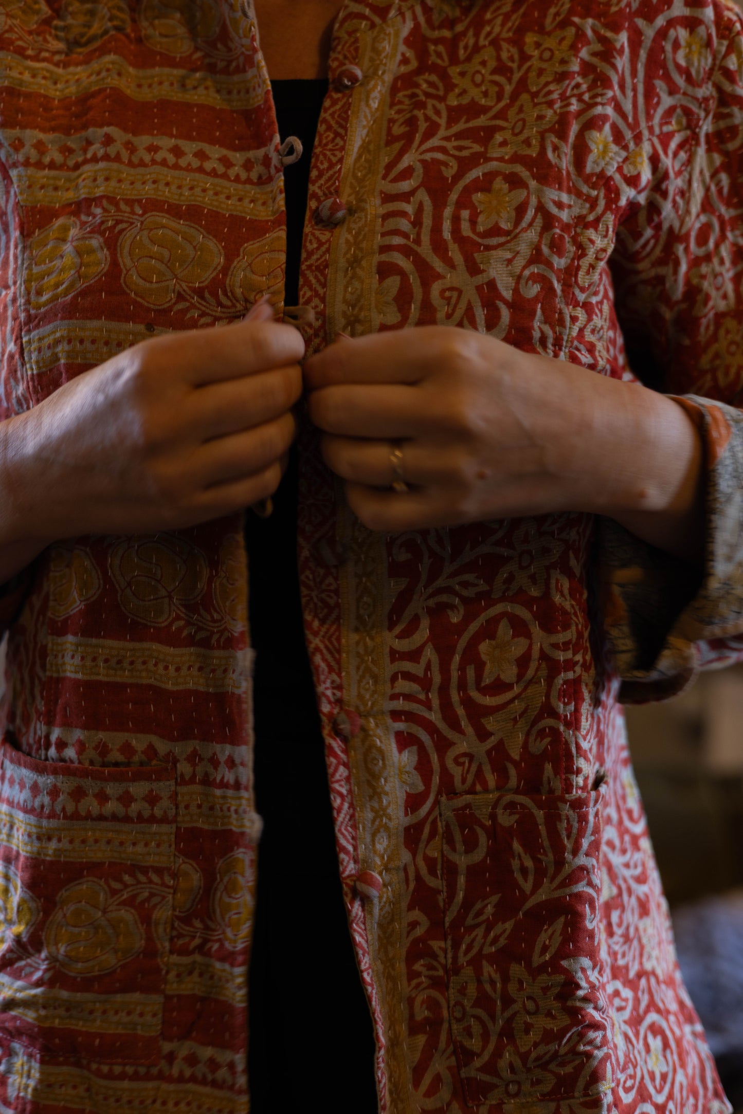 Kimono Röd