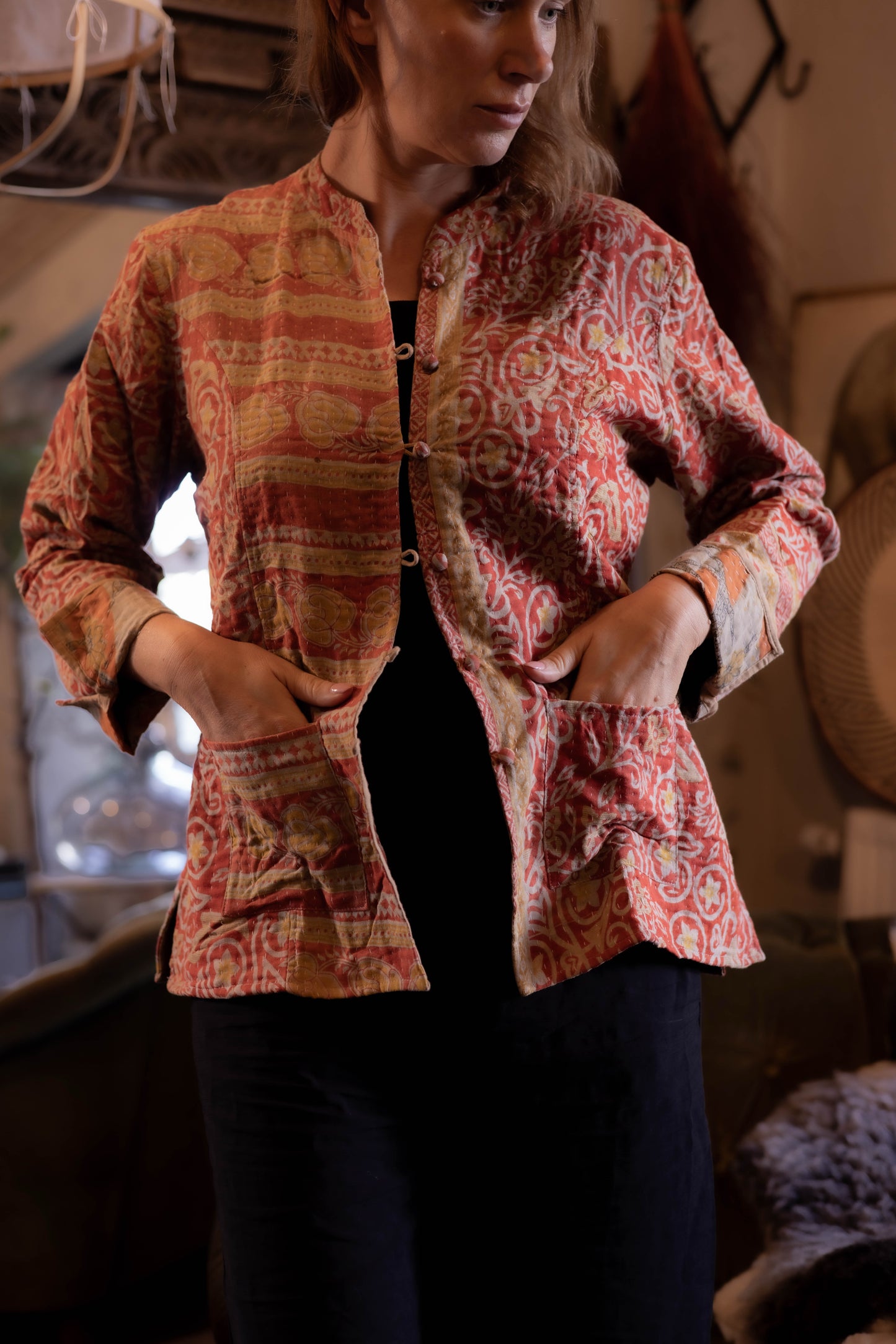 Kimono Röd